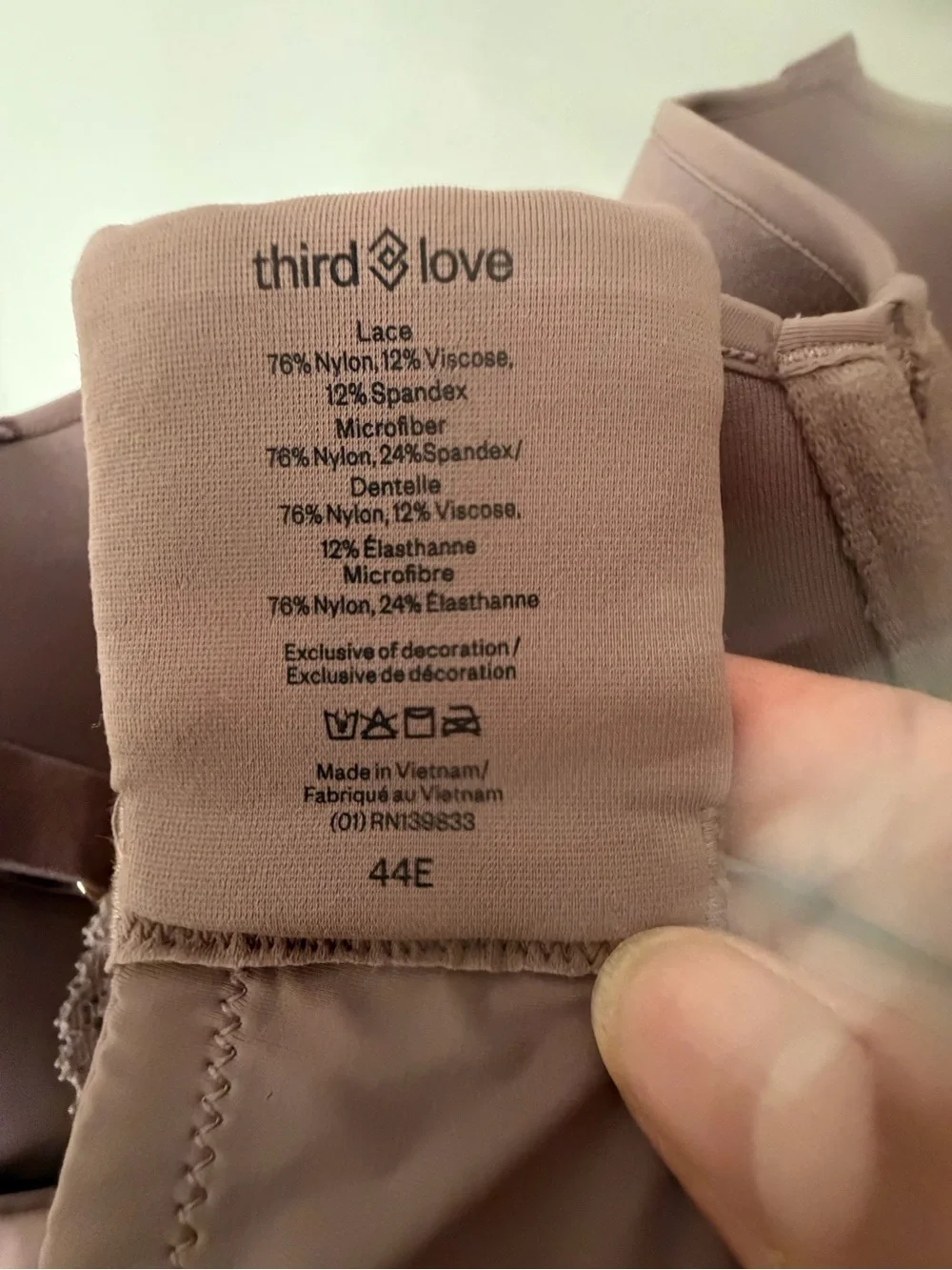 ThirdLove smooth molded